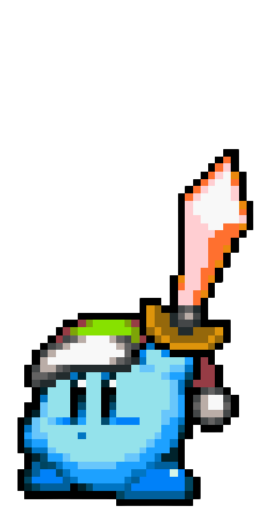 Kirby pixel art